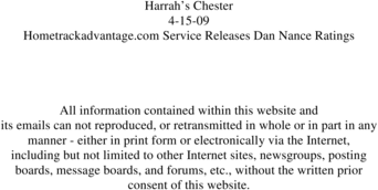 Product picture Hometrackadvantage.com Service Releases Chester 4-15-09