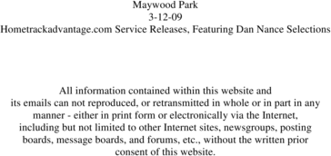 Product picture Hometrackadvantage.com Service Selections Maywood Park 3-12