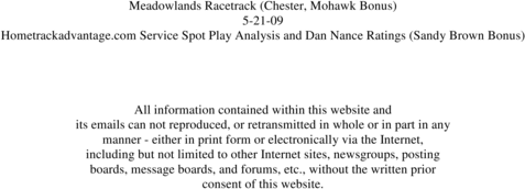 Product picture Hometrackadvantage.com Service Releases M1 CHSR MOH 5-21-09