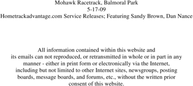 Product picture Hometrackadvantage.com Service Releases Mohawk Bal 5-17-09